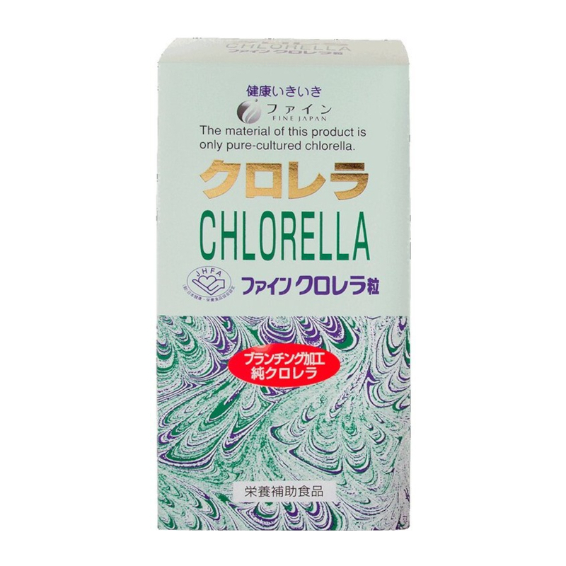 Изображение товара Fine Japan Хлорелла таблетки 1800 шт натуральный продукт для укрепления здоровья