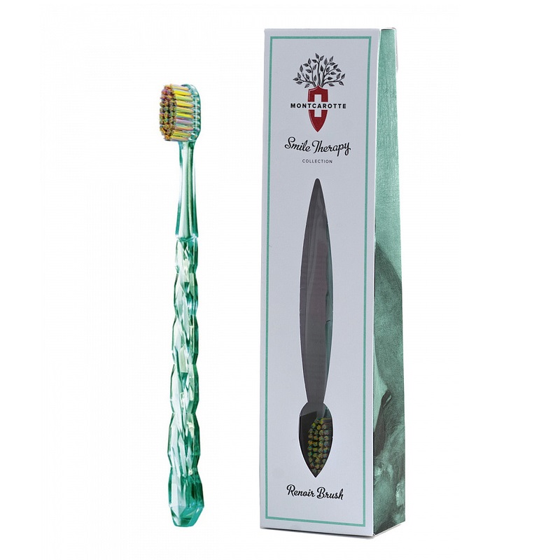 Изображение товара Montcarotte Ренуар Зубная щетка мягкая для чувствительных зубов и десен