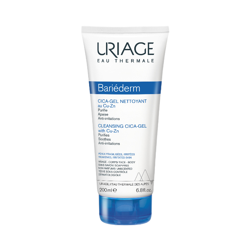 Изображение товара Уход за кожей [Uriage] Bariederm Cica-Gel Cu-Zn Нежное очищение