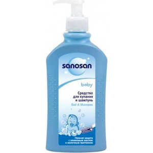 Изображение товара Саносан Средство для купания и шампунь 500 мл безопасный уход для всей семьи
