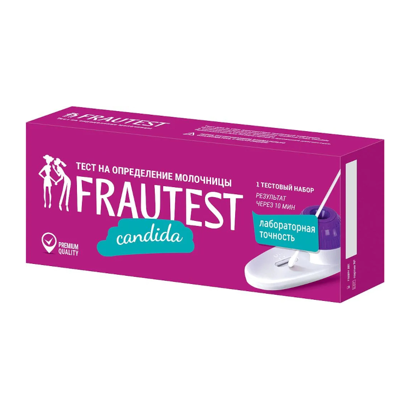 Изображение товара Frautest Candida Тест-система на определение молочницы в домашних условиях