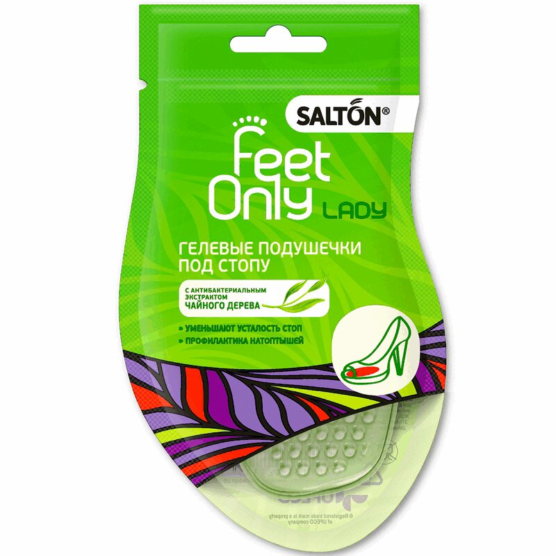 Изображение товара Гелевые подушечки для стопы Salton Feet Only Lady для женщин 2 шт