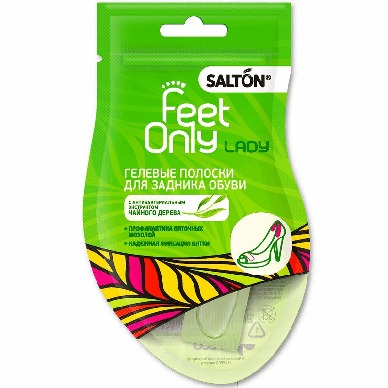 Изображение товара Гелевые полоски для пятки Salton Lady для комфортной обуви