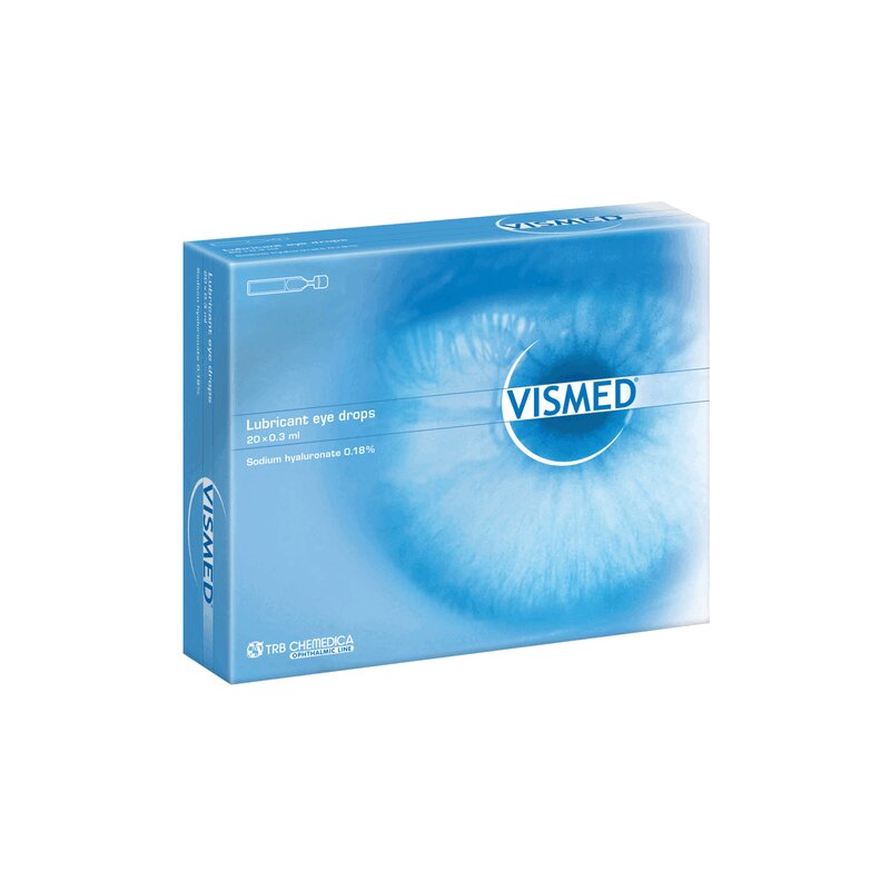 Изображение товара Визмед 0,18% гидрогель глазной 0,3 мл для увлажнения глаз