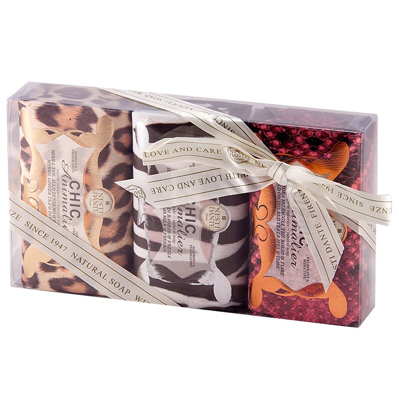 Изображение товара Nesti Dante Chic Animalier Набор мыло парфюмированное 250 г 3 шт