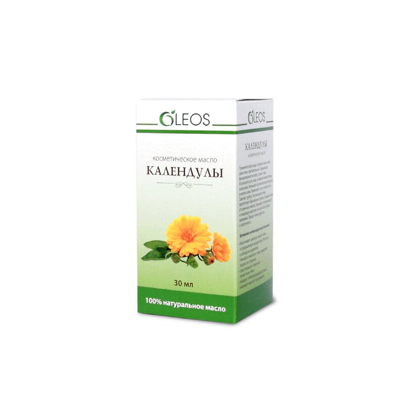 Изображение товара Косметическое масло Oleos с календулой 30 мл для ухода за кожей