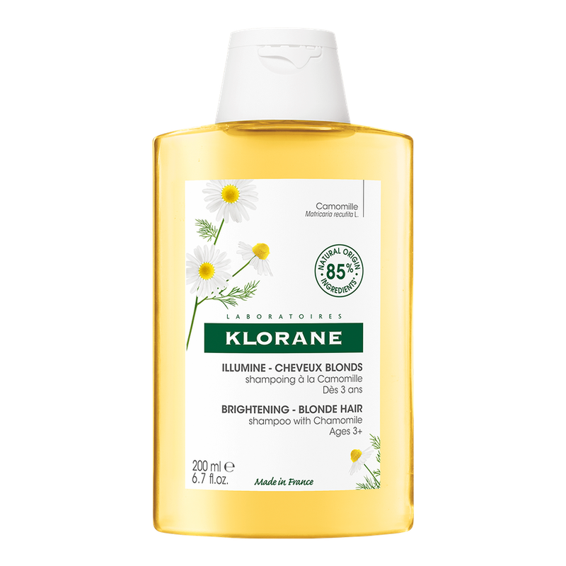 Изображение товара Klorane Шампунь с ромашкой для светлых волос 200 мл натуральный уход