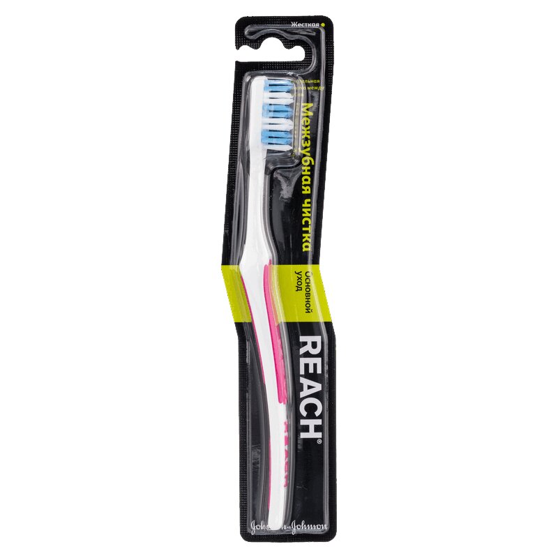 Изображение товара Зубная щетка Reach Интердентал жесткая для межзубных пространств