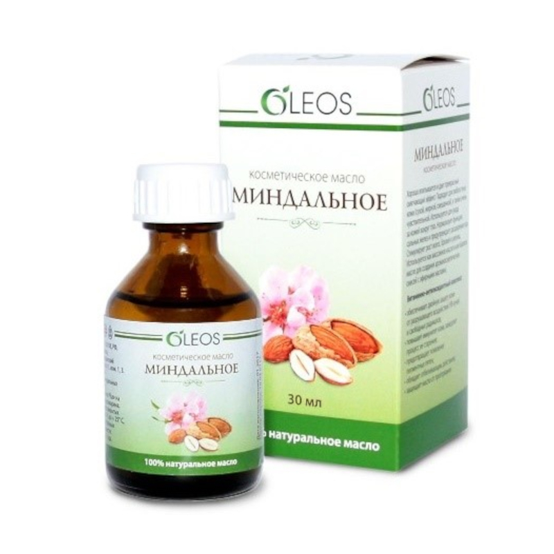 Изображение товара Oleos Масло косметическое Миндальное 30 мл для ухода за кожей