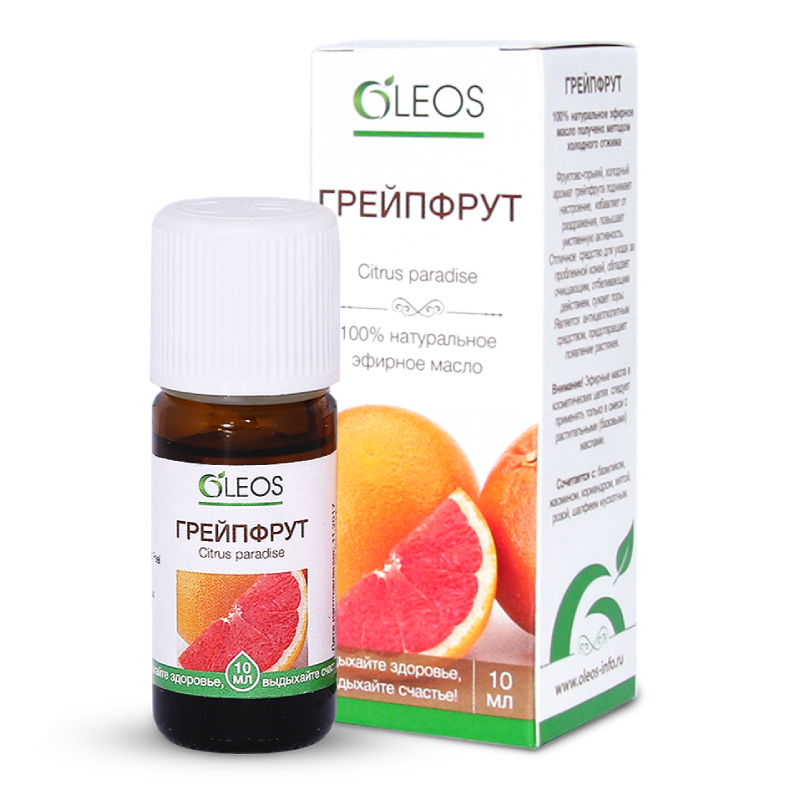 Изображение товара Эфирное масло Oleos Грейпфрут 10 мл