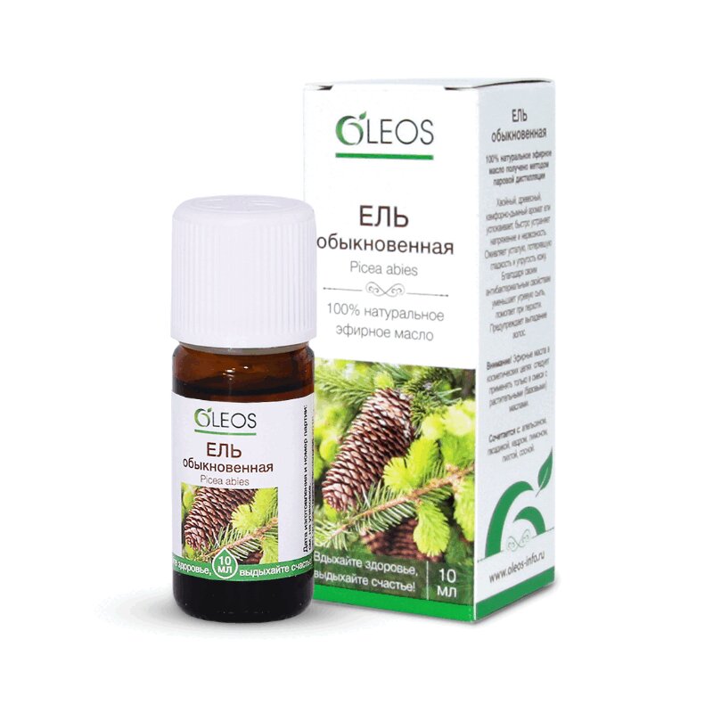 Изображение товара Oleos эфирное масло ели 10 мл - натуральный аромат для вашего дома