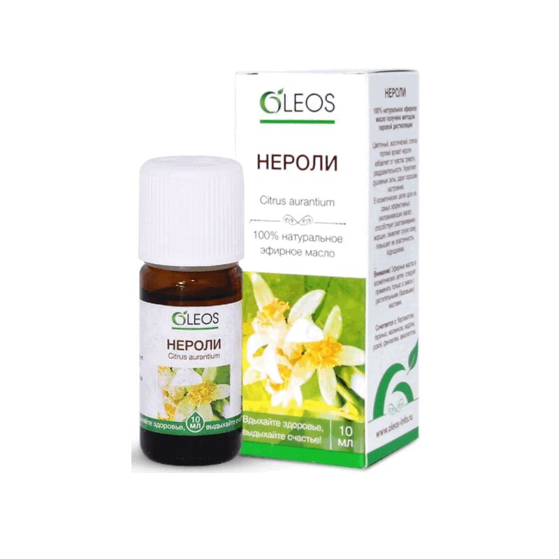Изображение товара Эфирное масло Нероли Oleos 10 мл натуральный аромат для ароматерапии