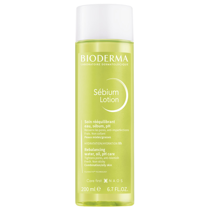 Изображение товара Bioderma Sebium Lotion Лосьон с салициловой кислотой для жирной и проблемной кожи 200 мл