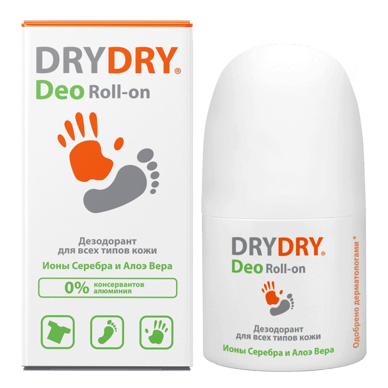 Изображение товара Dry Dry Део дезодорант шариковый для всех типов кожи 50 мл