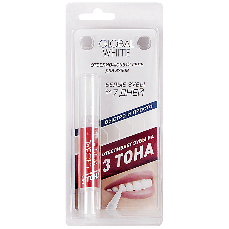 Изображение товара Global White Карандаш-гель для отбеливая зубов 5 мл