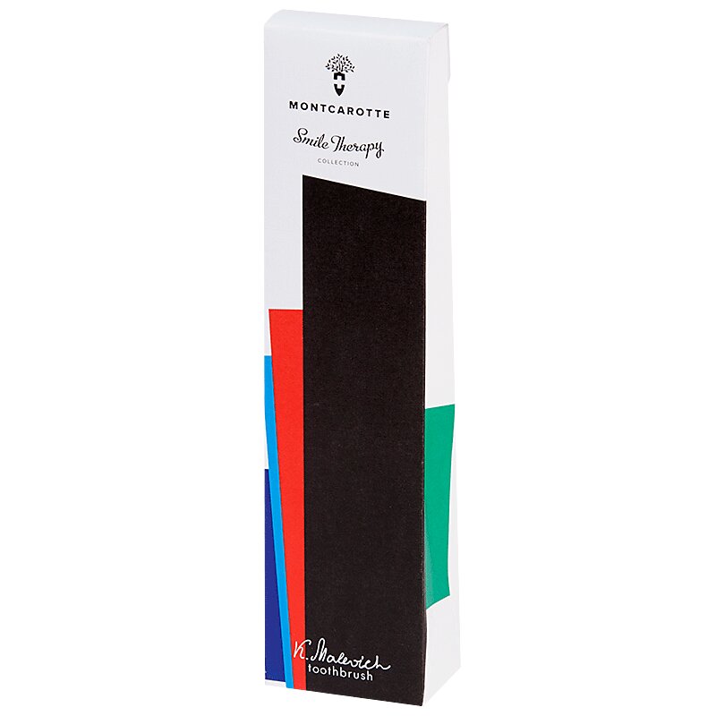 Изображение товара Зубная щетка Montcarotte Малевич мягкая для ежедневной гигиены полости рта