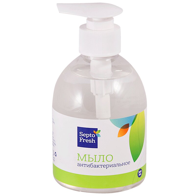 Изображение товара Жидкое антибактериальное мыло SeptoFresh 300 мл для рук и тела