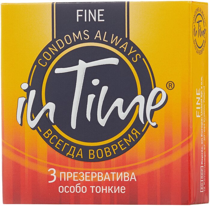 Изображение товара Презервативы in Time Fine особо тонкие, 12 шт