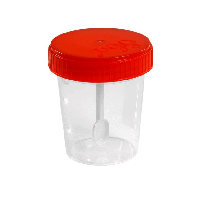 Изображение товара Контейнер для биопроб стерильный 60 мл с крышкой от Перинт Россия