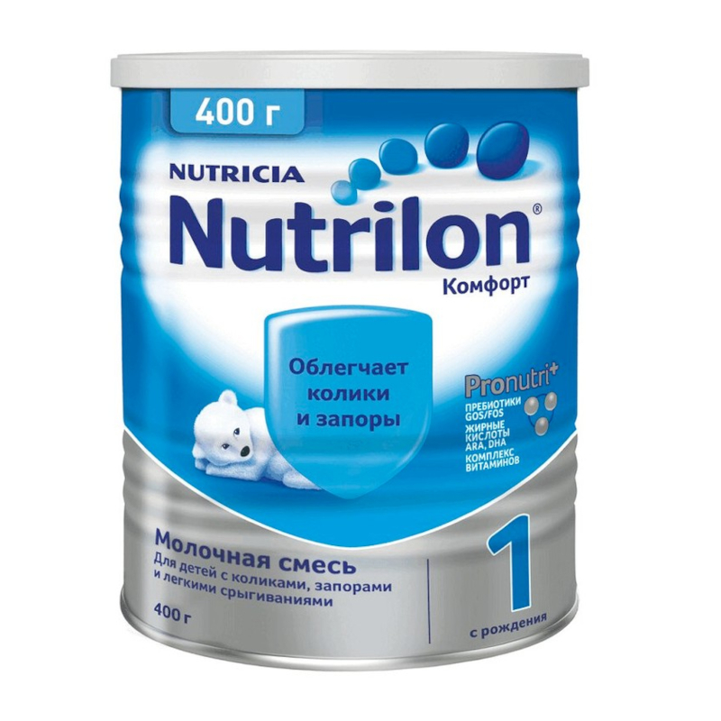 Изображение товара Детское питание Нутрилон 1 Комфорт смесь сухая 400 г для младенцев