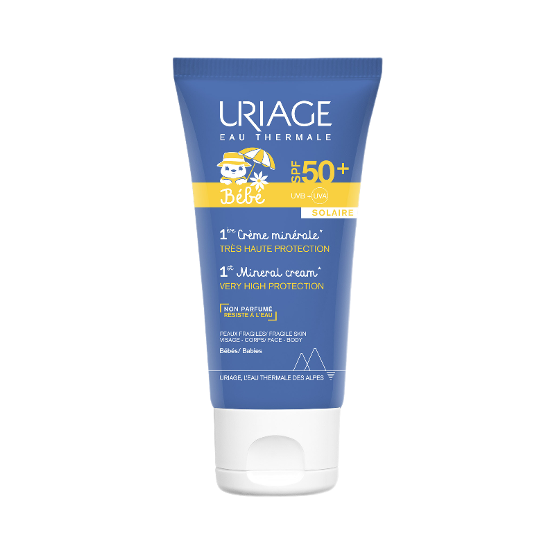 Изображение товара Uriage Bebe Первый солнцезащитный крем SPF 50+ для детей 50 мл гипоаллергенно