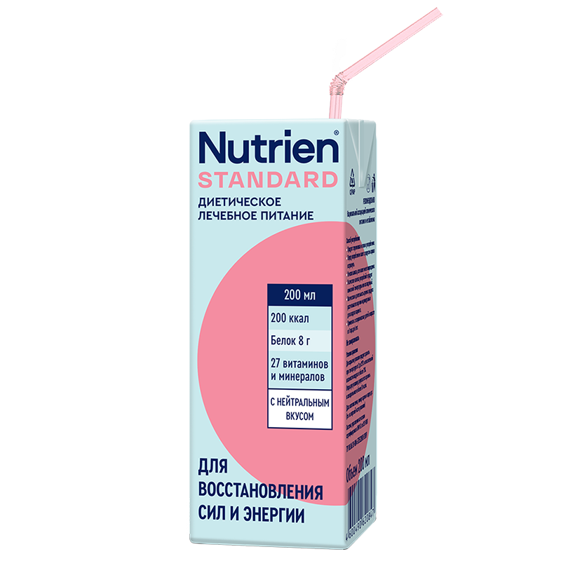 Изображение товара Диетическое лечебное питание Нутриэн Стандарт 200 мл для взрослых и детей
