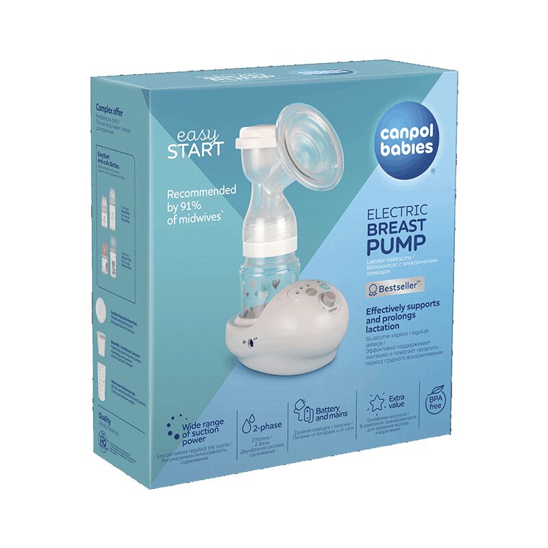 Изображение товара Электрический молокоотсос Canpol babies ИзиСтарт для нормализации лактации