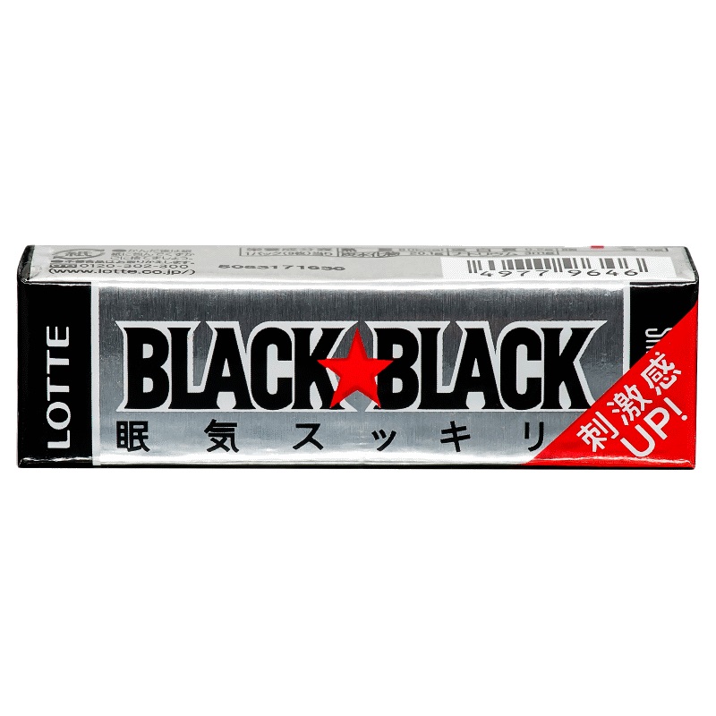 Изображение товара LОТТЕ жевательная резинка Блэк Блэк пласт.9 шт