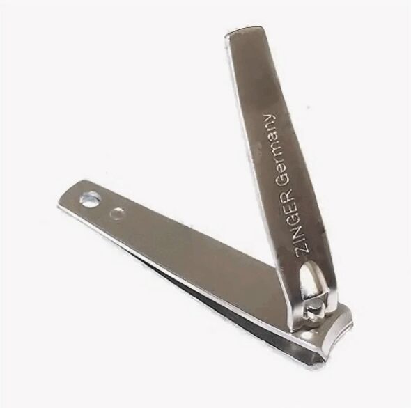 Изображение товара Малый клиппер Zinger для искусственных ногтей компактный с отверстием