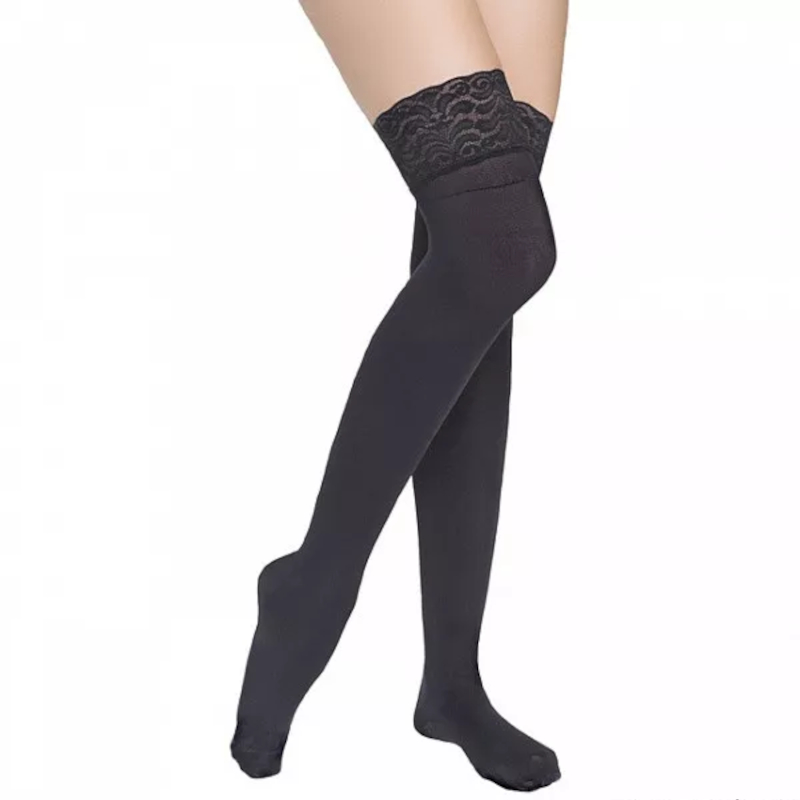 Изображение товара Компрессионные чулки Venoteks Comfort 1 класс черные размер M Германия