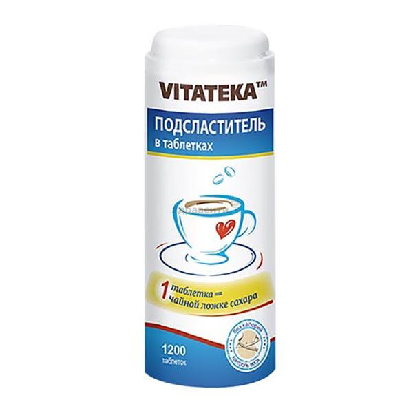 Изображение товара Vitateka Подсластитель таблетки 1200 шт - натуральный заменитель сахара
