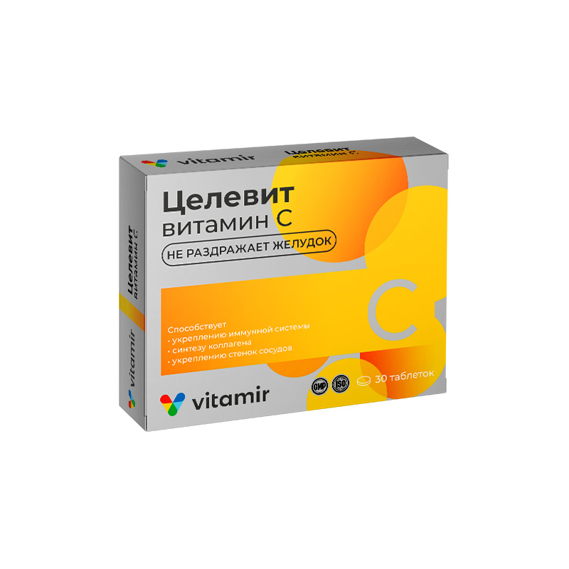 Изображение товара Vitamir Целевит Витамин С таблетки 30 шт