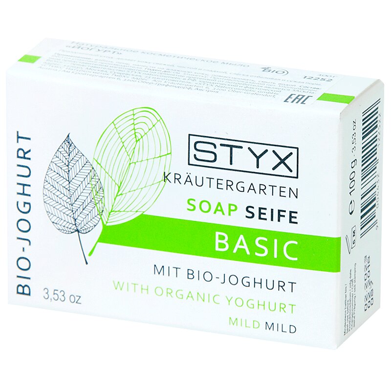 Изображение товара Натуральное мыло Styx Krautergarten Йогурт 100 г для деликатного ухода за кожей