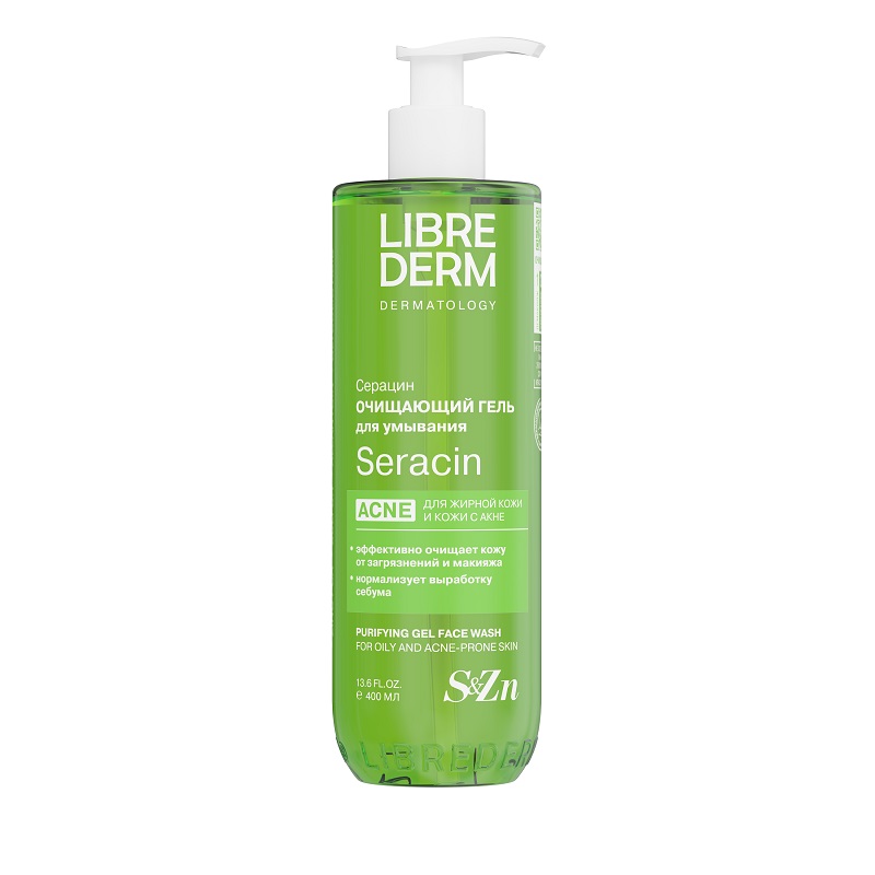 Изображение товара Librederm Seracin Гель для умывания очищающий 400 мл