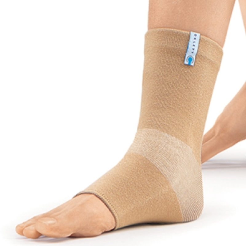 Изображение товара Эластичный бандаж на голеностопный сустав Orlett размер L для реабилитации и профилактики травм