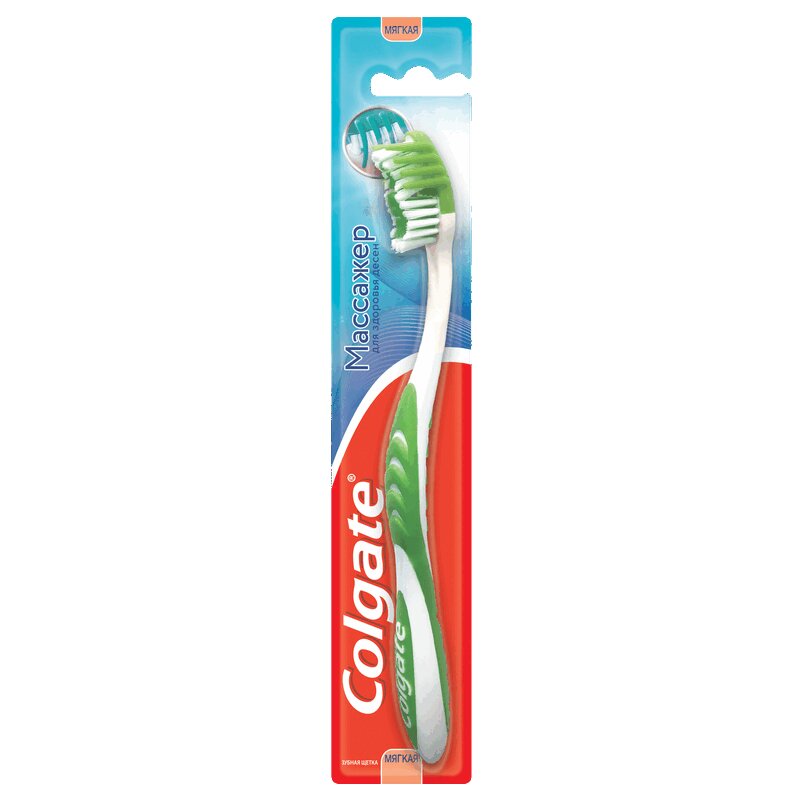 Изображение товара Colgate Массажер зубная щетка для десен с мягкой щетиной