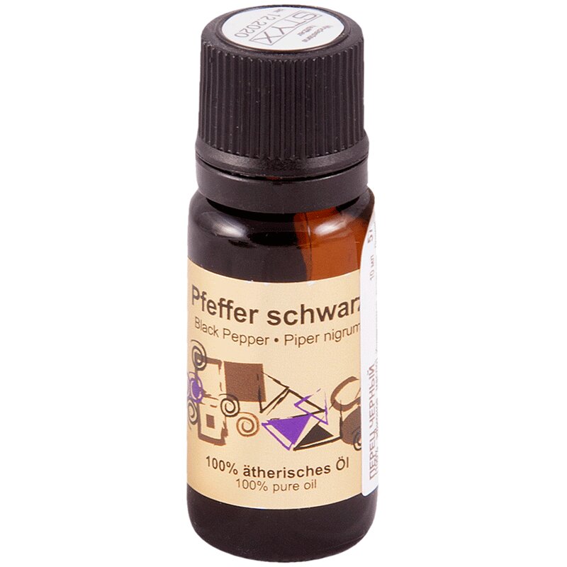 Изображение товара Эфирное масло Перец черный 10 мл Ароматический тонизатор и афродизиак Стикс