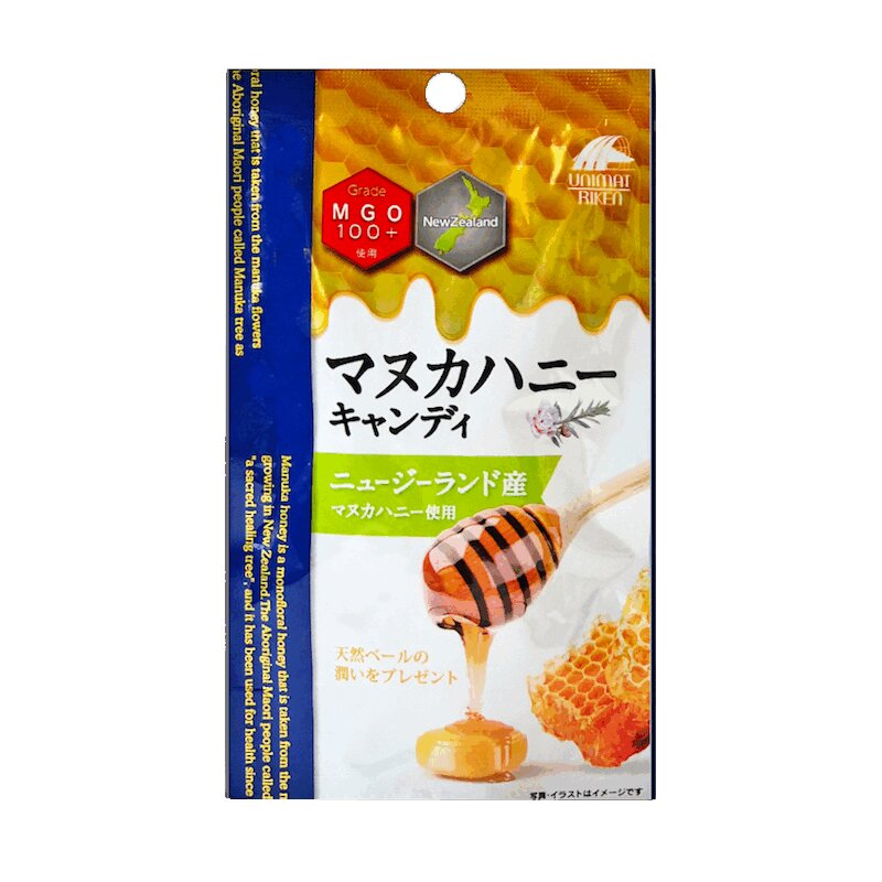 Изображение товара Unimat Карамель медовая Манука 10 шт натуральное японское лакомство