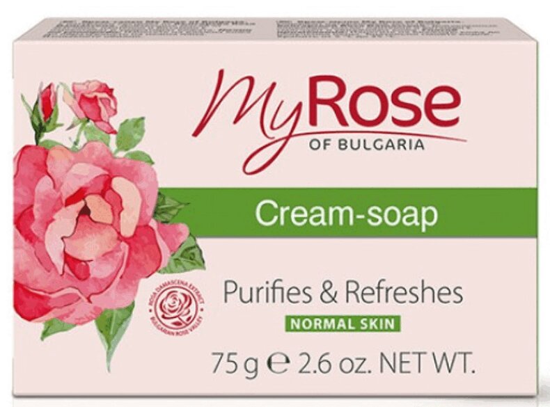 Изображение товара Rose of Bulgaria Мыло-крем 75 г