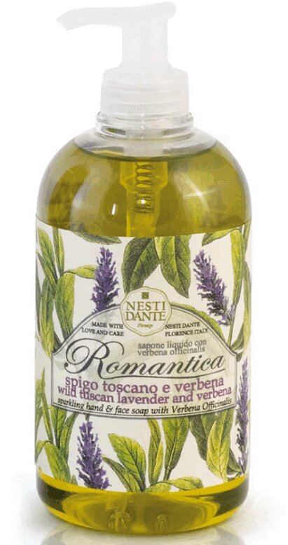 Изображение товара Жидкое мыло Nesti Dante Романтик Тосканская Лаванда-Вербена 500 мл