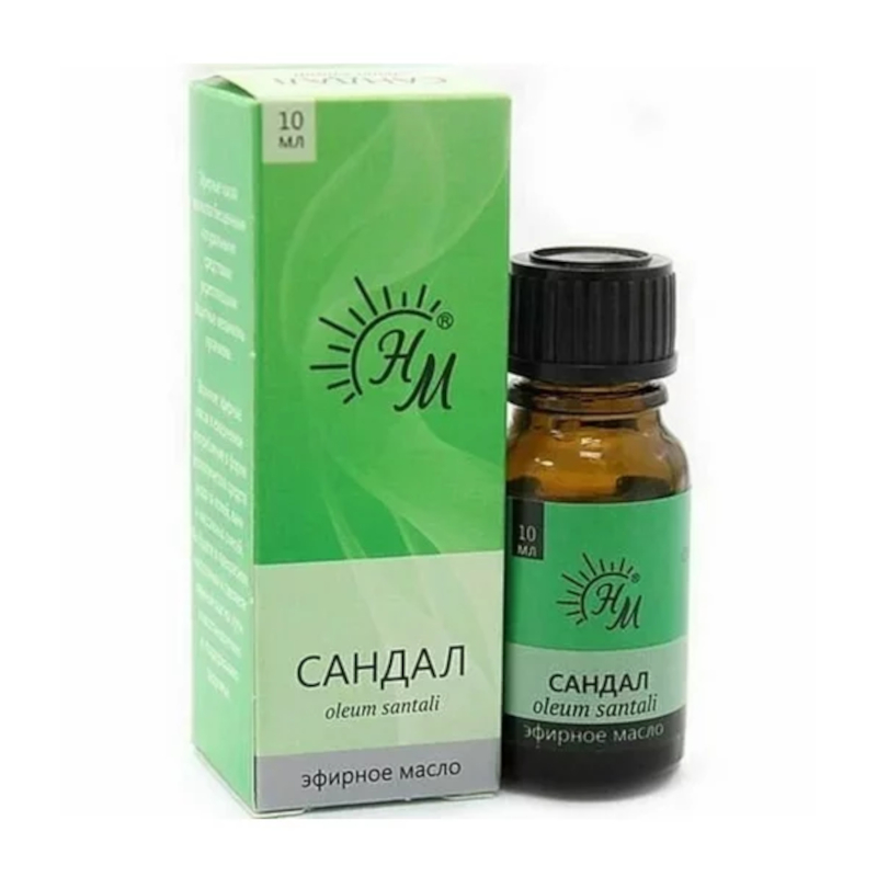 Изображение товара Эфирное масло Сандал 10 мл натуральный продукт для ароматерапии и ухода