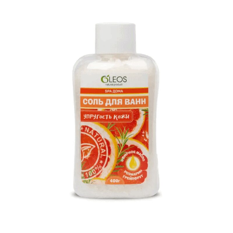 Изображение товара Морская соль для ванн для упругости кожи 400 г натуральный уход