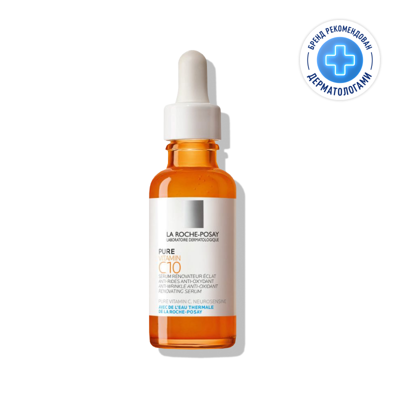 Изображение товара La Roche-Posay Pure Vitamin C10 Сыворотка антиоксидантная для лица и шеи 30 мл