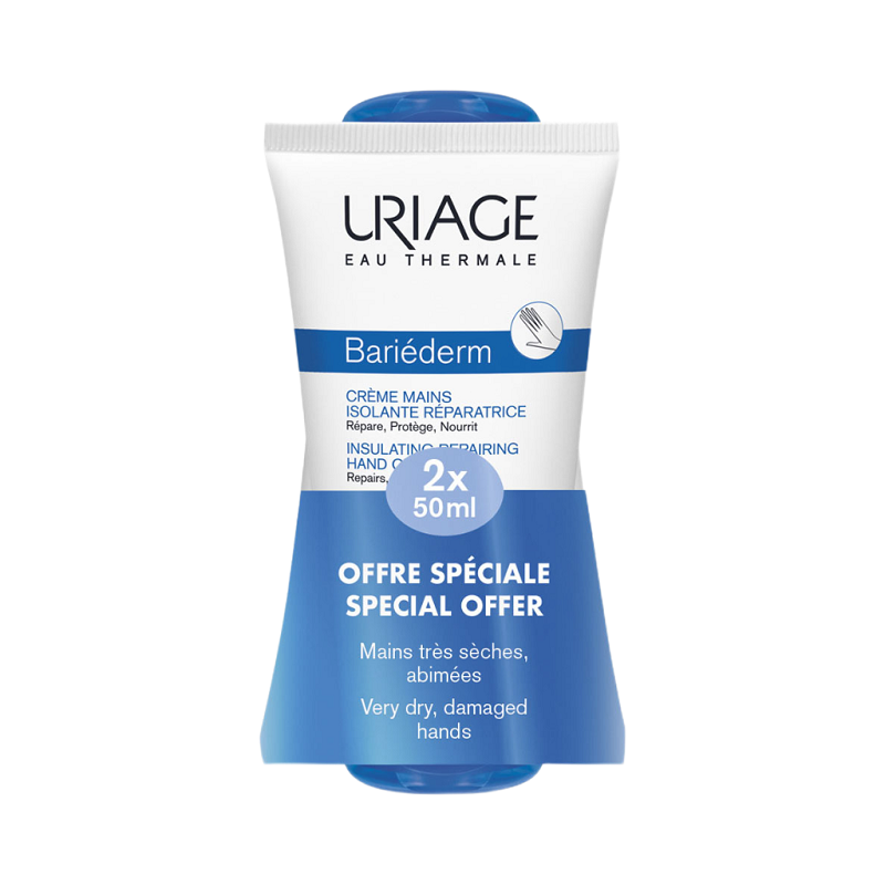 Изображение товара Uriage Bariéderm Крем для рук изолирующий восстанавливающий 50 мл 2 шт