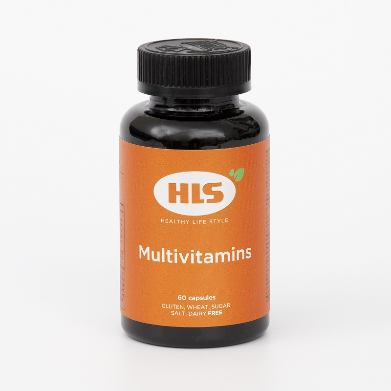 Изображение товара HLS Мультивитаминный комплекс капсулы 60 шт для поддержки здоровья иммунитета