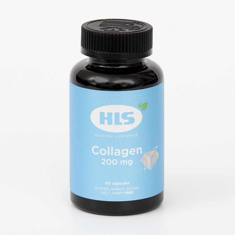 Изображение товара HLS Коллаген 200 мг капсулы 60 шт с витамином C и L-аминокислотами