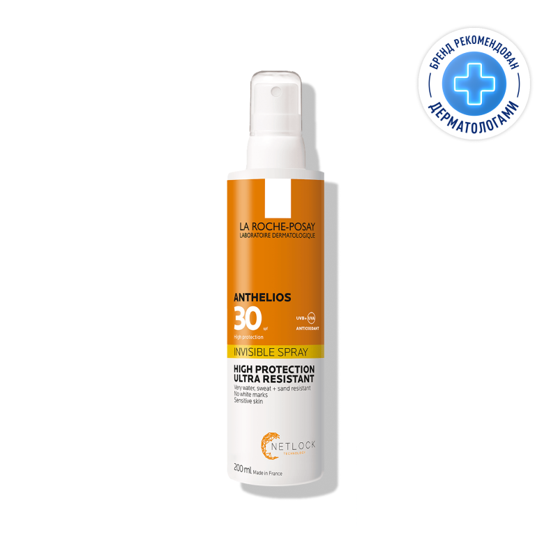 Изображение товара La Roche-Posay Anthelios Спрей солнцезащитный SPF 30 200 мл