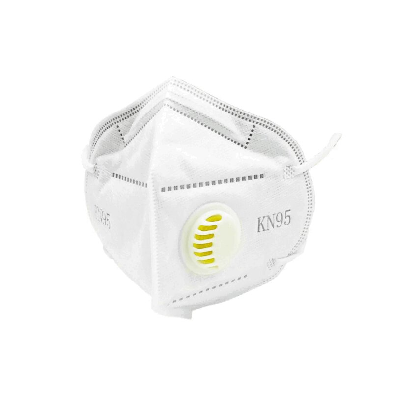 Изображение товара Защитная маска KN95 одноразовая FFP2 с клапаном - 1 шт.