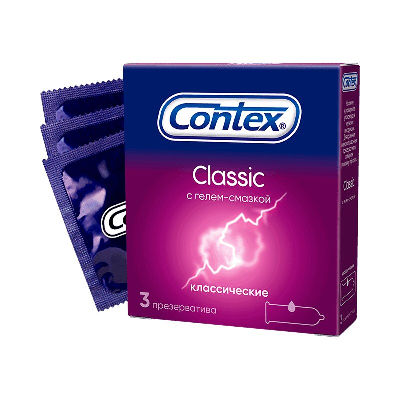 Изображение товара Презервативы Contex Classic из натурального латекса 3 шт
