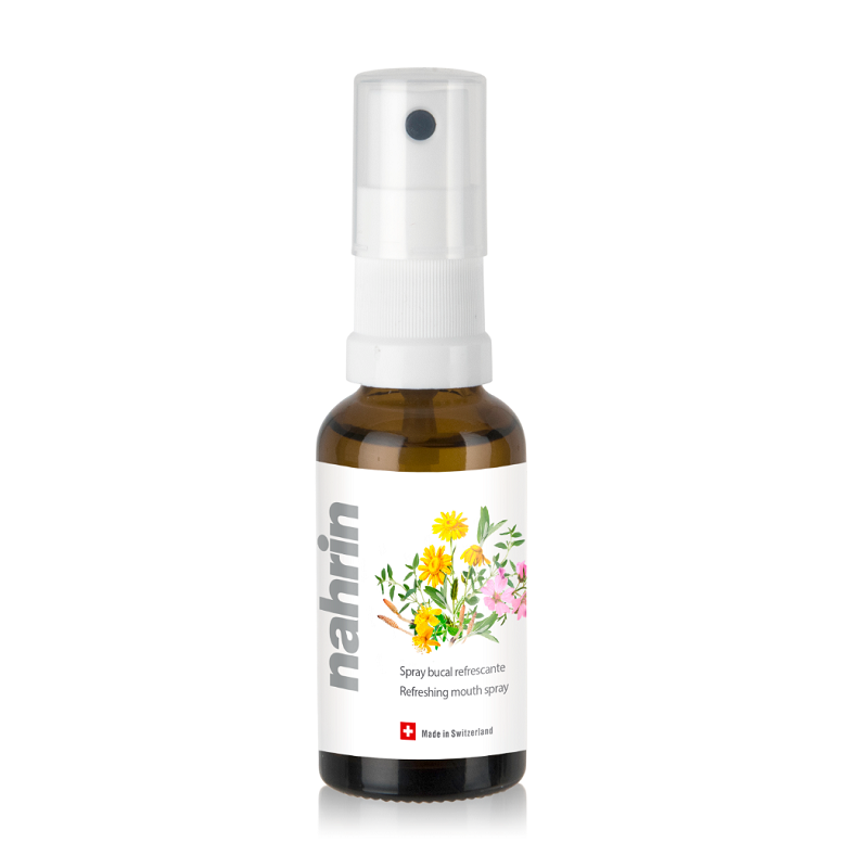 Изображение товара Nahrin 7 Альпийских трав Спрей для полости рта освежающий 30 мл
